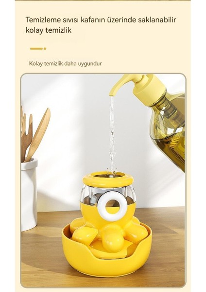 Proud Aoyu Ahtapot Tencere Fırçası Otomatik Sıvı Dolum Tencere Fırçası Mutfak Ev Soba Temizleme Fırçası (Yurt Dışından) modelleri