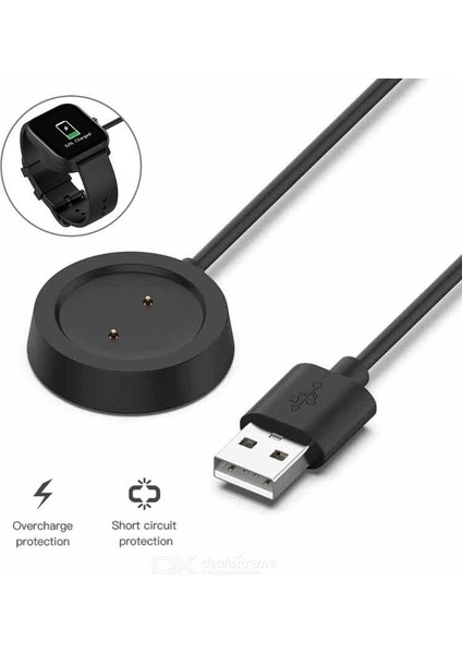 Huami Amazfıt Gtr / Amazfıt Gts Için 1m USB Hızlı Şarj Baz Istasyonu Şarj Kablosu (Yurt Dışından)