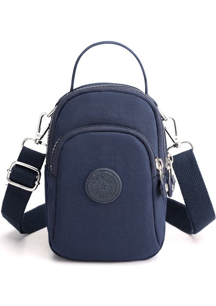 Messenger Küçük Çanta Kadın Mini Çanta Günlük Telefon Çantası Naylon Bozuk Para Cüzdanı (Yurt Dışından)