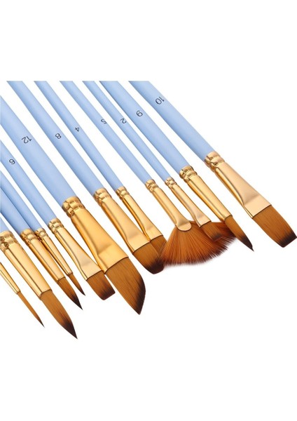 Fairy 12'li Ince Detay Boya Fırçası Seti (Yurt Dışından)
