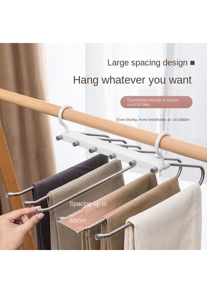 Kalın Paslanmaz Çelik Pantolon Askısı Kaymaz Askı (Yurt Dışından) fırsatları