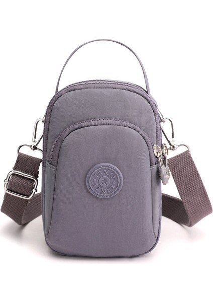 Messenger Küçük Çanta Kadın Mini Çanta Günlük Telefon Çantası Naylon Bozuk Para Cüzdanı (Yurt Dışından)