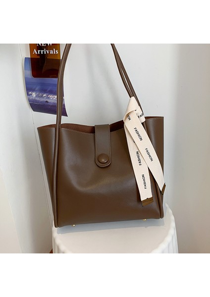 Retro Omuz Çantası Modaya Uygun Moda Gündelik Banliyö Çantası (Yurt Dışından)