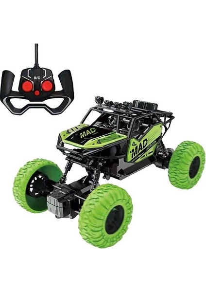 1/16 2.4ghz 4WD Off Road Oyuncak Araba - Yeşil (Yurt Dışından)