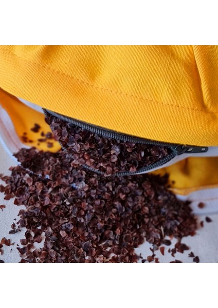 Yoga Minderi Karabuğday Kabuk Dolgulu Meditasyon Minderi Gri fırsatları