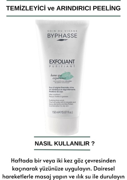 Temizleyici ve Arındırıcı Yüz Peelingi Yağlı ve Karma Ciltler 150 ml fiyatları