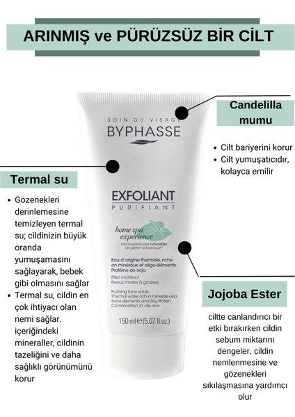 Temizleyici ve Arındırıcı Yüz Peelingi Yağlı ve Karma Ciltler 150 ml modelleri