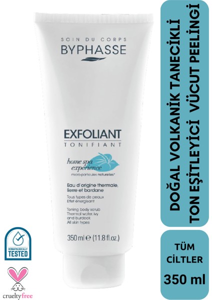 Doğal Volkanik Tanecikli Canlandırıcı Vücut Peelingi 350ml