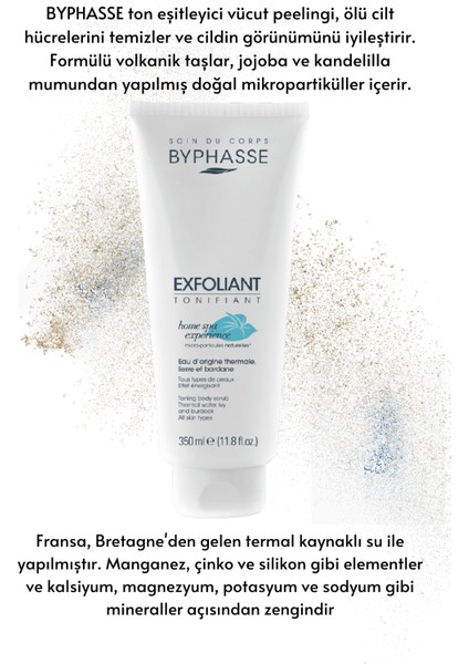 Doğal Volkanik Tanecikli Canlandırıcı Vücut Peelingi 350ml fırsatları