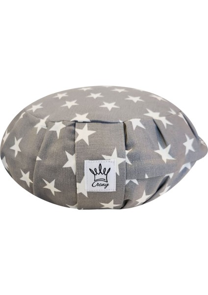 Yoga Minderi Karabuğday Kabuk Dolgulu Meditasyon Minderi Gri Yıldızlı fiyatları