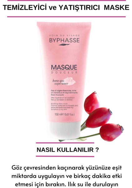 Temizleyici ve Yatıştırıcı Maske Kuru ve Hassas Ciltler 150 ml