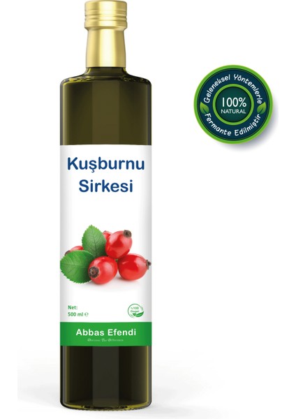 Kuşburnu Sirkesi 500 ml