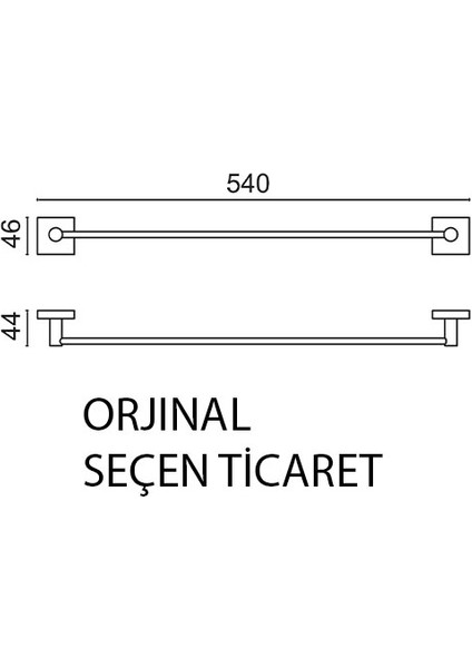 VZ10-025 Paslanmaz Pirinç Vizyon Uzun Havluluk 50CM fiyatları