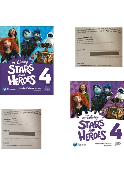 My Disney Stars And Heroes 4 Student’s Book And Workbook With Ebook
