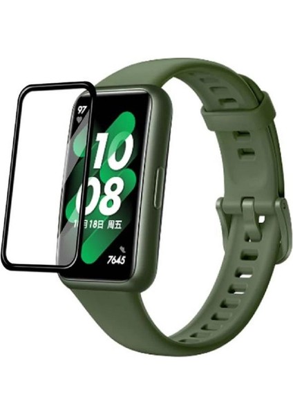 Huawei Band 7 Ekran Koruyucu 3D Kavisli Full Kaplama Pmma