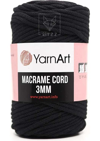 Macrame Cord 3mm 750
