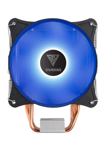 Gamdıas Boreas E1-410 Blue Lights 120MM Kule Tipi Hava Soğutma Amd ve Intel Işlemciler ile Uyumlu