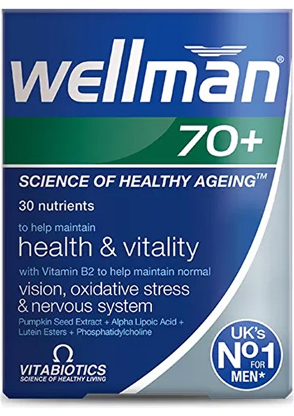 Wellman 70+ 30 Tablet
