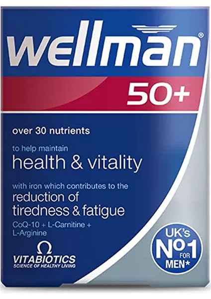 Wellman 50+ 30 Tablet