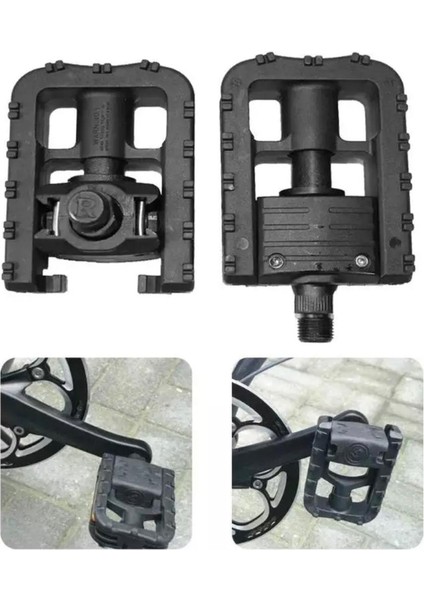 Xbyc 1803 Katlanabilir Plastik Düz Pedal