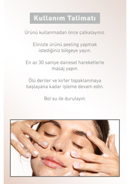 Pirinç Özlü Yüz-Vücut Peeling Jel modelleri