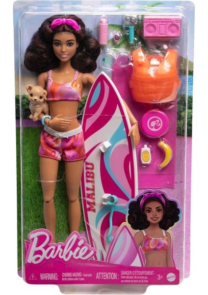 HPL69 Barbie Sörf Yapıyor Oyun Seti