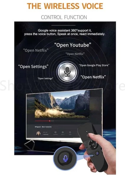M8 Air Klavye Mouse Harekete Duyarlı Kumanda