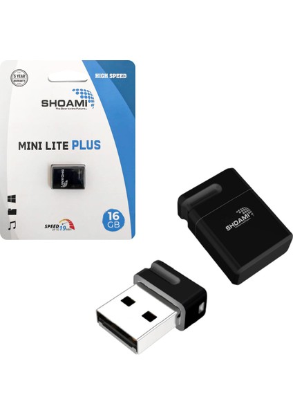 USB Flash Bellek 16GB Mini Lıte Plus Shoami SH-UM16