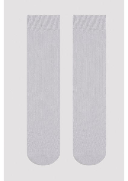 Kız Çocuk Beyaz 2 li Pantolon Çorabı