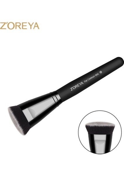 Düz Kabuki Flat Kontür Yüz Fırçası modelleri