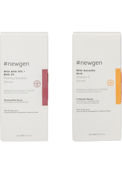 Peeling Solution Serum 30 ML - Newgen Vitamin C Serum 30 ML