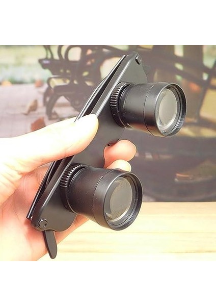 Barışhan Medikal Binoculars Teleskobik Dürbün 3x Zoom Gözlük Doğa Spor Güneş Gözlüğü