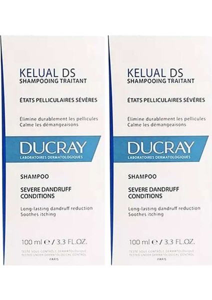 Kelual DS Kepek Karşıtı Bakım Şampuanı 100 ml x 2 Adet