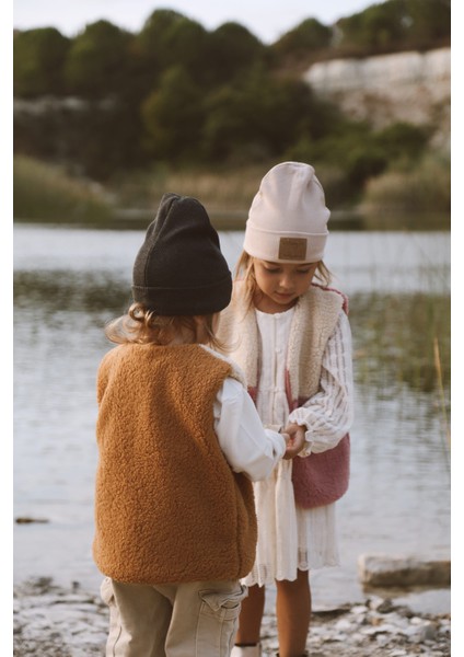 Teddy Peluş İçi Astarlı Bebek Çocuk Yelek indirimleri