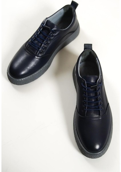 Hakiki Deri 1326-LCV Lacivert Erkek Spor Ayakkabı & Sneaker fırsatları
