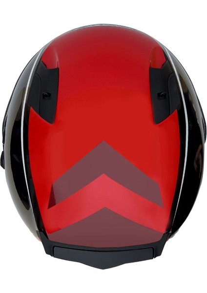 Zs-1800b Kapalı Kask Carbon Am9 Kırmızı