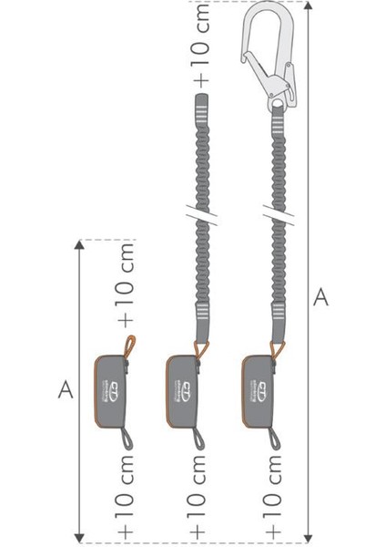 Climbing Technology Ct Sok Emıcı Tek Perlonlu Flex-Abs 140CM