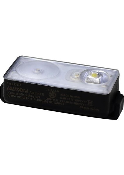 Lalızas Canyeleği Lambası LED Flaşlı "alkalite Iı" On-Off, Su Temaslı, Uscg/solas/med