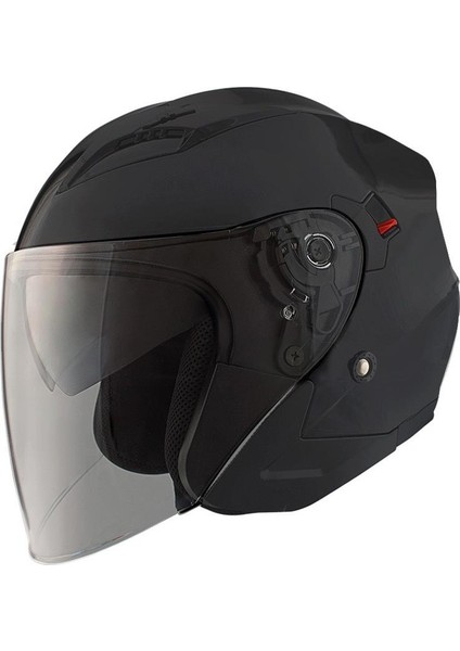 Shıro SH-450 Açık Kask Mat Siyah
