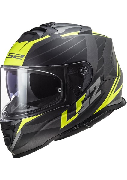 Storm 2 Nerve Mat Siyah-Neon Sarı Kask