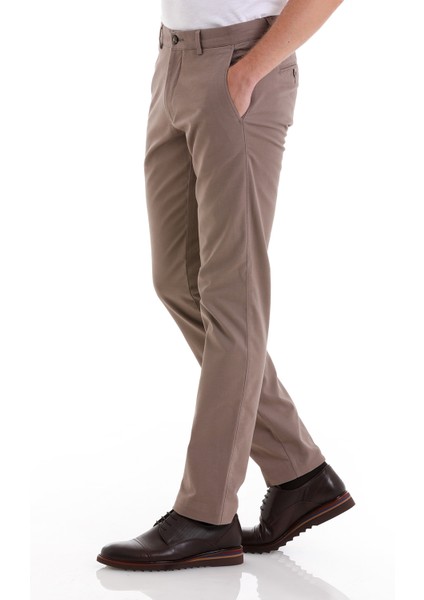 Vizon D Regular Fit Düz Yandan Cep Casual Kumaş Pantolon