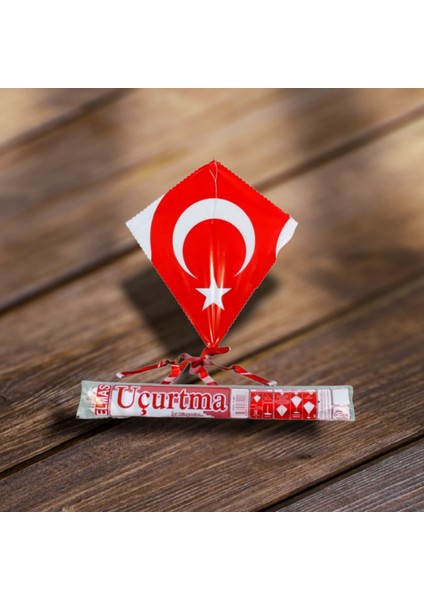 Elmas Kesim Uçurtma - Bayrak