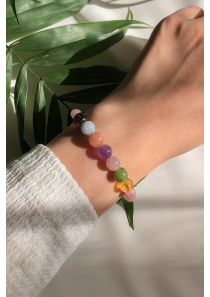 Pembe Kuvars Çakra Bileklik fiyatları