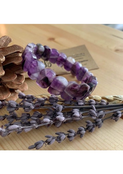 Özel Kesim Ametist Bileklik