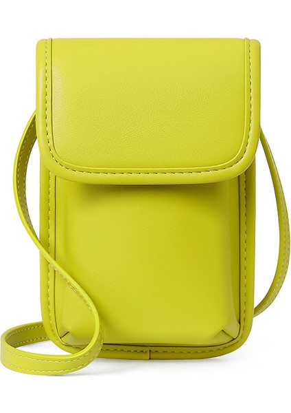 Mini Cep Telefonu Çantası Modaya Uygun Düz Renk Basit Çapraz Çanta (Yurt Dışından) fiyatları