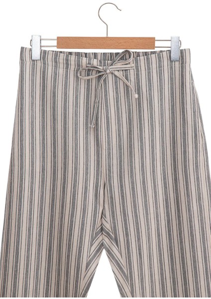 Ala Erkek Pijama Takımı %100 Organik Pamuk Keten Antrasit modelleri