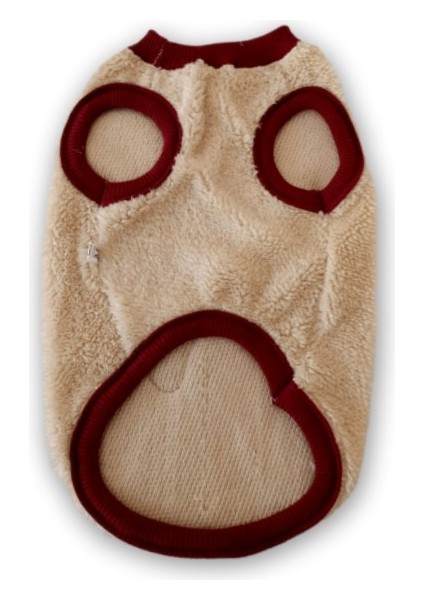 Kemik Desenli Sütlü Kahve Kışlık Welsoft Kedi ve Köpek Kıyafeti Elbisesi fiyatları