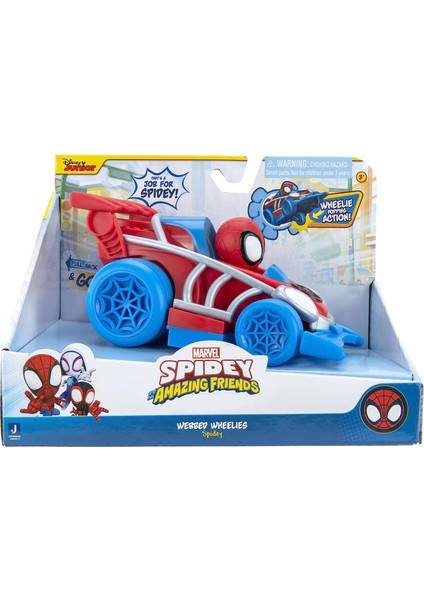 Spider-man Spidey Çek Bırak Araba - Spidey