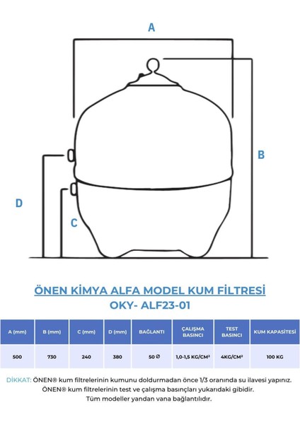 500-620-760-830-920 mm Yüksek Kaliteli Çok Yollu Vana Hediyeli Alfa Havuz Kum Filtresi fiyatları