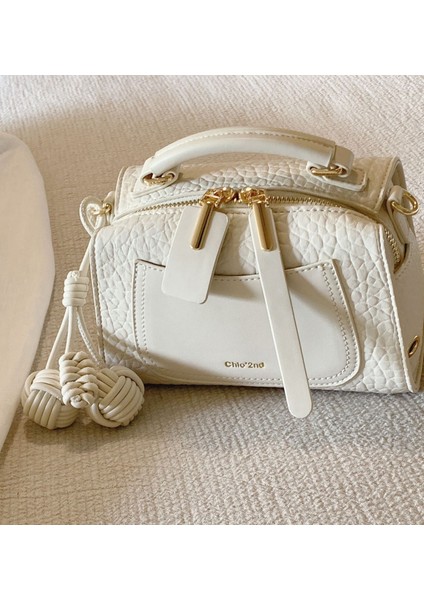 Buz Mavisi Gizemli Yastık Çantası Banliyö Çanta Omuz Crossbody Çanta (Yurt Dışından)